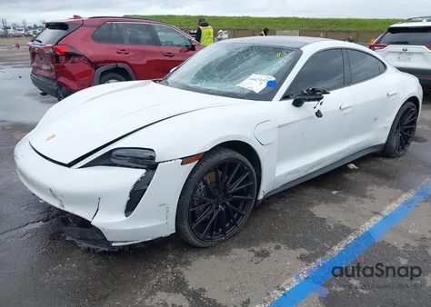 2021 Porsche Taycan z USA, uszkodzony, nr VIN WP0AA2Y18MSA17247